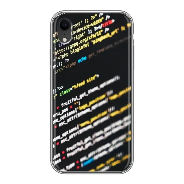 Чохол з малюнком «Код» для iPhone Xr Чохол з малюнком «Код» для iPhone Xr