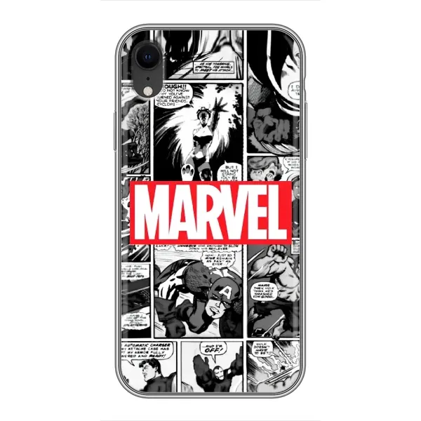 Чохол з малюнком «Комікс Марвел» для iPhone Xr