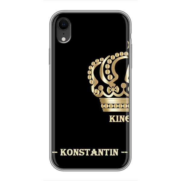 Чехол с рисунком «KOSTYA» для iPhone Xr