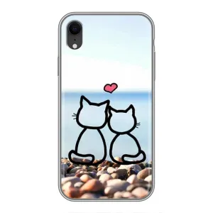 Силиконовые Чехлы Любимому человеку для iPhone Xr (Котейки)