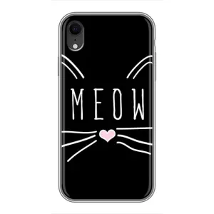 Бампер з зображенням Котиків для Айфон Xr (КОТИК MEOW)