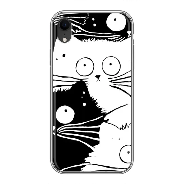 Чехол с рисунком «КОТИКИ» для iPhone Xr Чехол с рисунком «КОТИКИ» для iPhone Xr