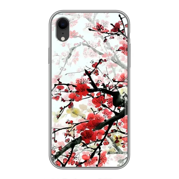 Чехол с рисунком «Красивая Сакура» для iPhone Xr Чехол с рисунком «Красивая Сакура» для iPhone Xr