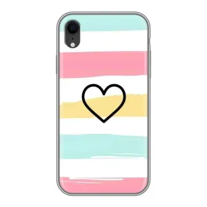 Чехлы с тематикой "Маленькие Сердечки" на iPhone Xr (Красивое сердечко)
