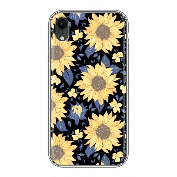 Чехол с рисунком «красивые цветы» для iPhone Xr