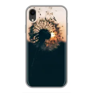 Силиконовый Чехол с одуванчиками на iPhone Xr (Красивый одуванчик)