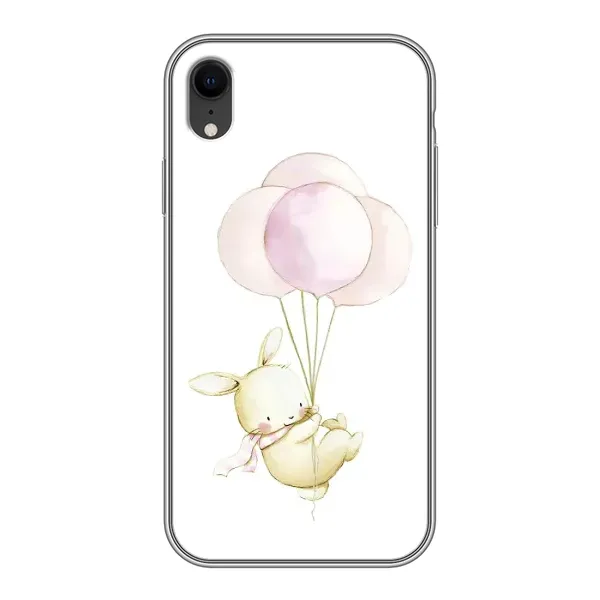 Чохол з малюнком «Кролик та кульки» для iPhone Xr Чохол з малюнком «Кролик та кульки» для iPhone Xr
