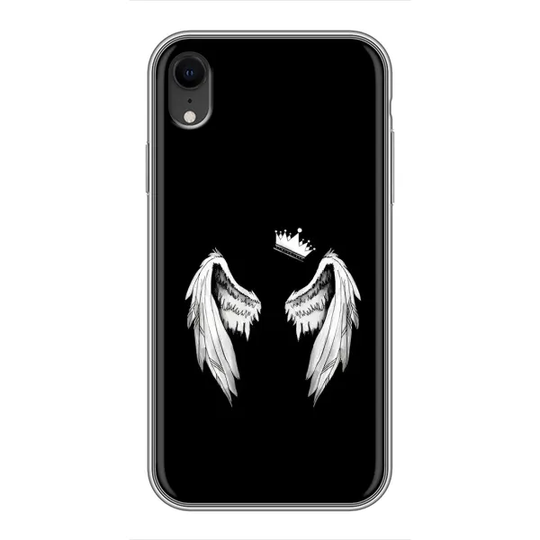 Чехол с рисунком «Крылья и корона» для iPhone Xr Чехол с рисунком «Крылья и корона» для iPhone Xr