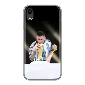 Чехлы Лео Месси Аргентина для iPhone Xr (Кубок Мира)