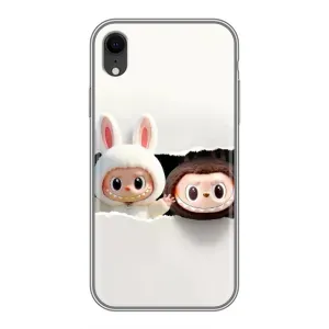 Чохол з принтом Лабубу для iPhone Xr (Фігурки Labubu)