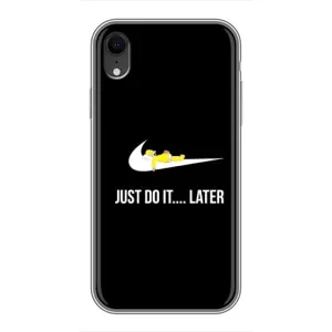 Силіконовый Чохол на iPhone Xr з картинкою НАЙК (Later)