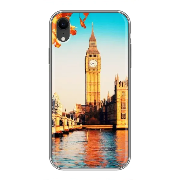 Чехол с рисунком «Летний Лондон» для iPhone Xr