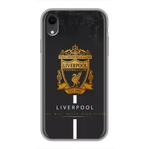 Силиконовые Чехлы принт Футбол на iPhone Xr (Liverpool)