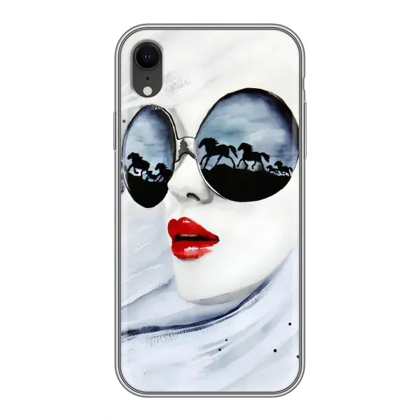 Чехол с рисунком «Любительница коней» для iPhone Xr Чехол с рисунком «Любительница коней» для iPhone Xr
