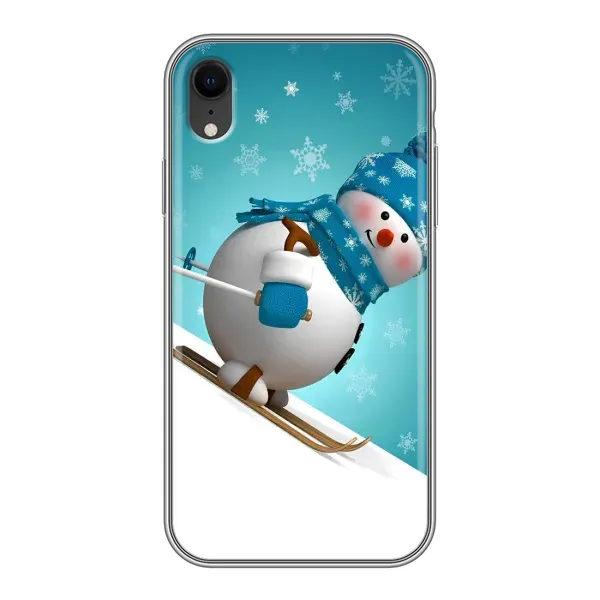 Чехол с рисунком «Лыжник» для iPhone Xr Чехол с рисунком «Лыжник» для iPhone Xr