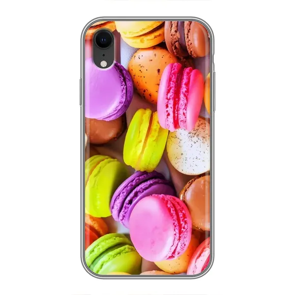 Чехол с рисунком «Макаруны» для iPhone Xr Чехол с рисунком «Макаруны» для iPhone Xr