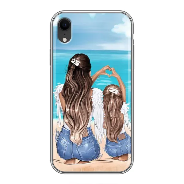 Чехол с рисунком «Мама и дочь» для iPhone Xr Чехол с рисунком «Мама и дочь» для iPhone Xr