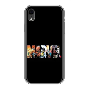 Силіконовий Чохол для iPhone Xr (MARVEL)