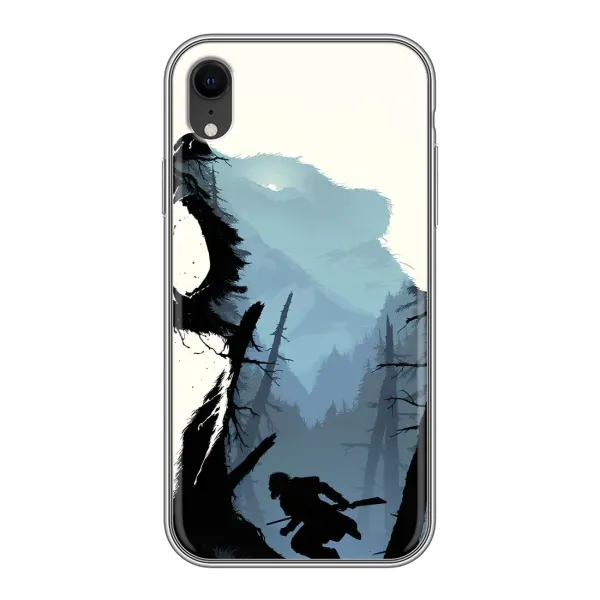 Чохол з малюнком «Ведмідь та ліс» для iPhone Xr Чохол з малюнком «Ведмідь та ліс» для iPhone Xr