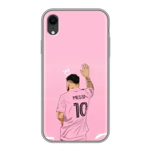 Чехлы Лео Месси в Майами на iPhone Xr (Месси Маями)