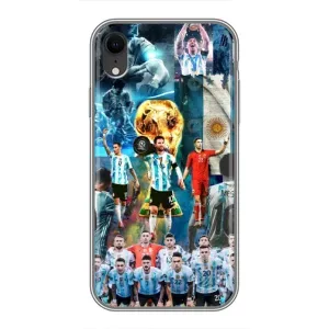Чехлы Лео Месси Аргентина для iPhone Xr (Месси в сборной)