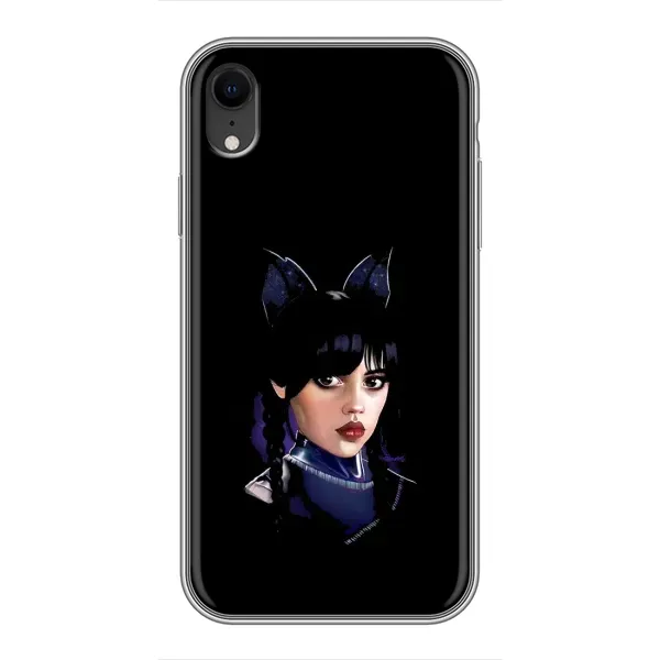 Чехол с рисунком «Милая Уэнсдей» для iPhone Xr Чехол с рисунком «Милая Уэнсдей» для iPhone Xr