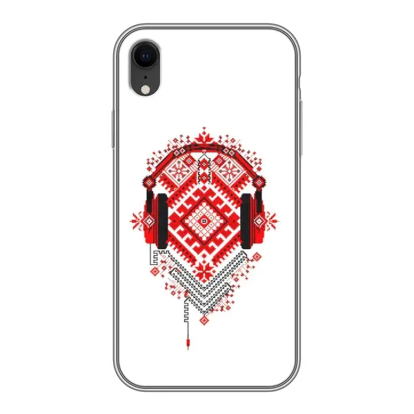 Чехол с рисунком «Модная вышиванка» для iPhone Xr Чехол с рисунком «Модная вышиванка» для iPhone Xr