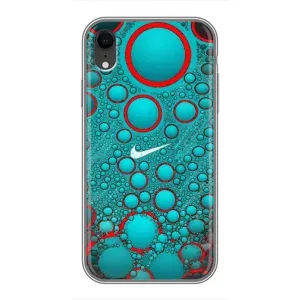Силіконовый Чохол на iPhone Xr з картинкою НАЙК (Найк зелений)