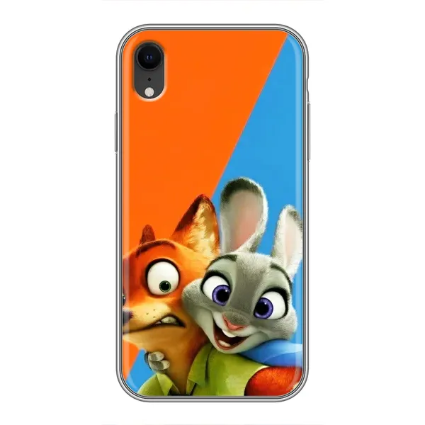 Чехол с рисунком «Ник и Хопс» для iPhone Xr Чехол с рисунком «Ник и Хопс» для iPhone Xr