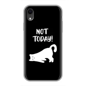 Бампер з зображенням Котиків для Айфон Xr (Not Today)