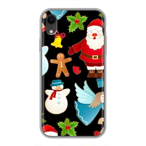 Чехол с рисунком «Новогодний дизайн» для iPhone Xr Чехол с рисунком «Новогодний дизайн» для iPhone Xr