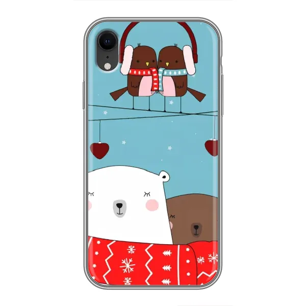 Чехол с рисунком «Новогодний медвеженок» для iPhone Xr Чехол с рисунком «Новогодний медвеженок» для iPhone Xr