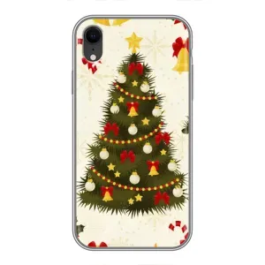 Чехол Новогодняя Елка на iPhone Xr (Новогодний принт)