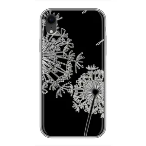 Силиконовый Чехол с одуванчиками на iPhone Xr (Одуванчики)