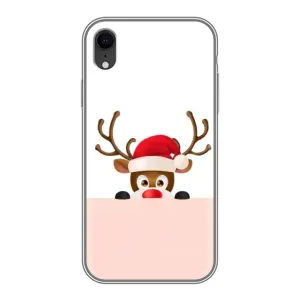 Чехол Санта Клаус для iPhone Xr (Олененок)