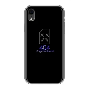 Чохол з малюнком «Помилка 404» для iPhone Xr
