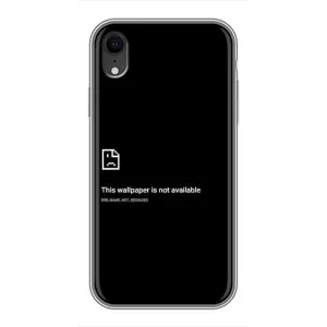 Чохол з малюнком «Помилка» для iPhone Xr