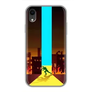 Чехол с Украинской символикой на Айфон Xr (Освобождение)