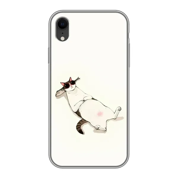 Чехол с рисунком «Отдых» для iPhone Xr Чехол с рисунком «Отдых» для iPhone Xr