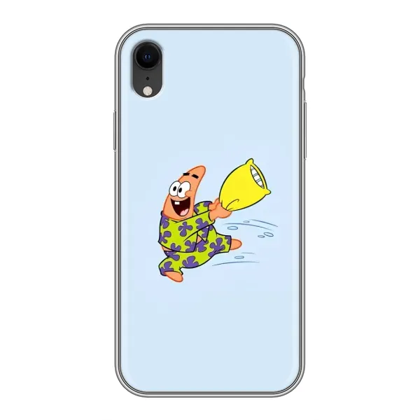 Чехол с рисунком «Патрик с подушкой» для iPhone Xr Чехол с рисунком «Патрик с подушкой» для iPhone Xr