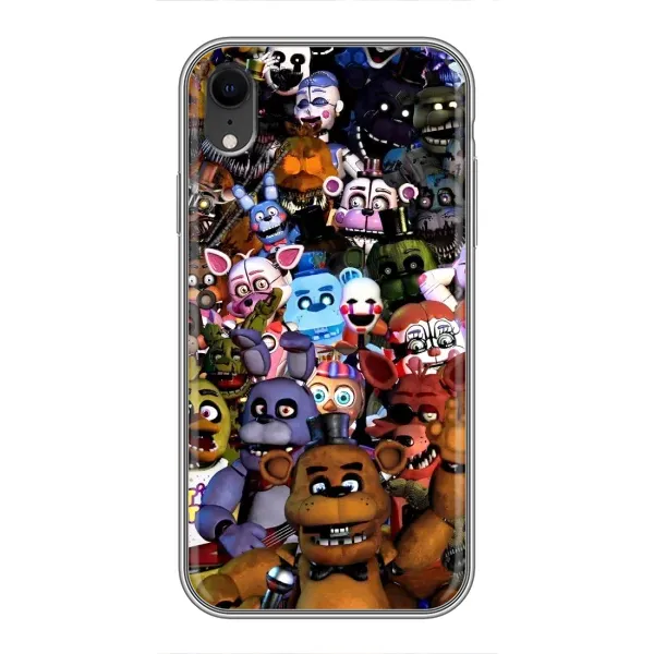 Чехол с рисунком «Персонажи Фредди» для iPhone Xr Чехол с рисунком «Персонажи Фредди» для iPhone Xr