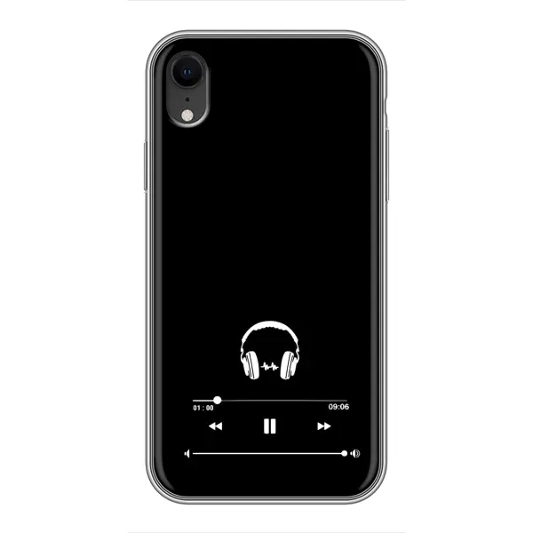 Чехол с рисунком «Плеер» для iPhone Xr Чехол с рисунком «Плеер» для iPhone Xr