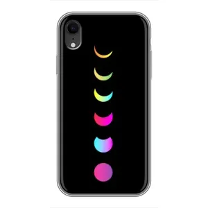Чехол (ТПУ) с планетами на iPhone Xr (Полнолуние)