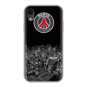 Силиконовые Чехлы принт Футбол на iPhone Xr (PSG)