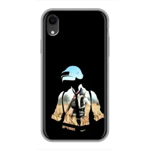 Чохол з картинкою "Герой Pubg" на iPhone Xr (Пубг мен)