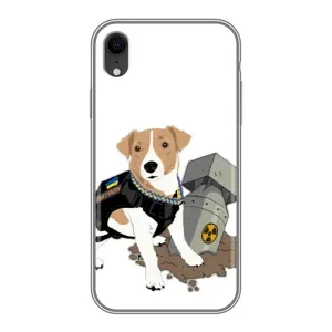 Чохол з принтом Песика Патрон для iPhone Xr (Пес Патрон з ракетою)