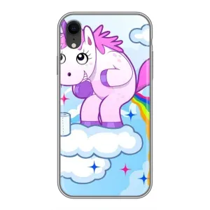 Чохол Unicorn на iPhone Xr (Веселка Єдиноріга)