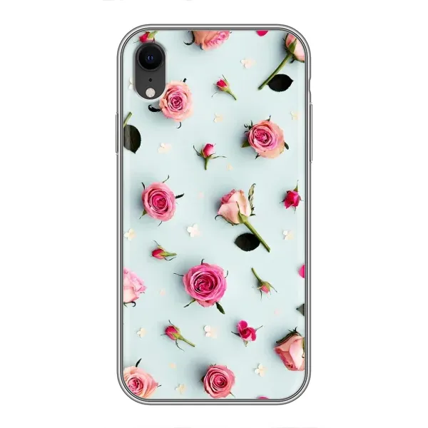 Чехол с рисунком «Разные цветы» для iPhone Xr Чехол с рисунком «Разные цветы» для iPhone Xr