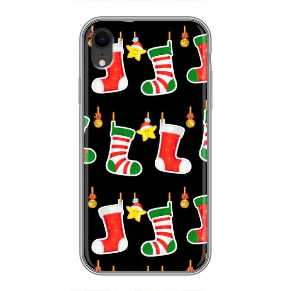 Чехол с рисунком «Рождественские подарки» для iPhone Xr