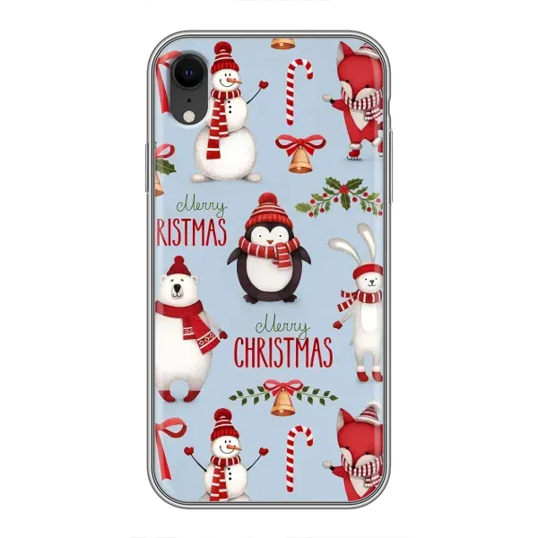 Чехол с рисунком «Рождественский» для iPhone Xr Чехол с рисунком «Рождественский» для iPhone Xr